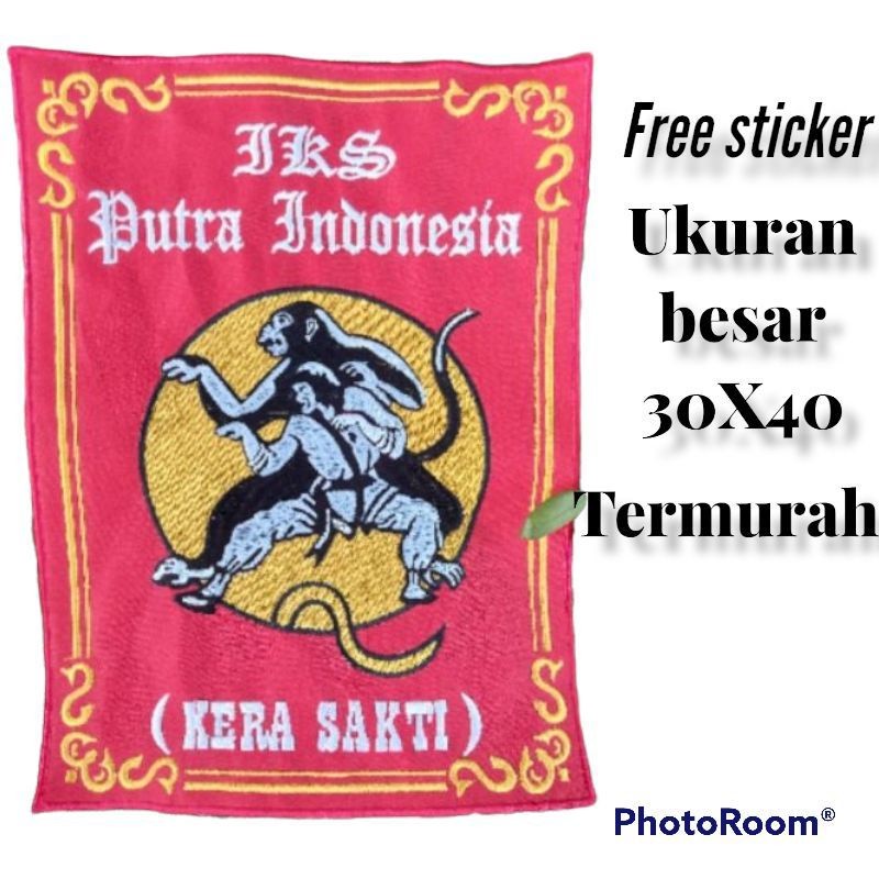 TERMURAH Bet punggung bordir ikspi/ emblem bordir ikspi/ bet punggung bordir ikspi ukuran 30X40/ bet