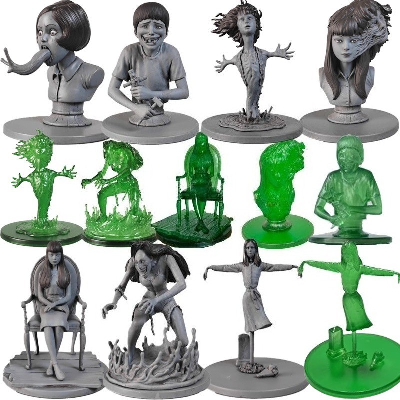 al Blind Box Toy Junji Ito Curse Terror Horror Comic Tomie Slug Girl Collection Ornaments Figure Toy