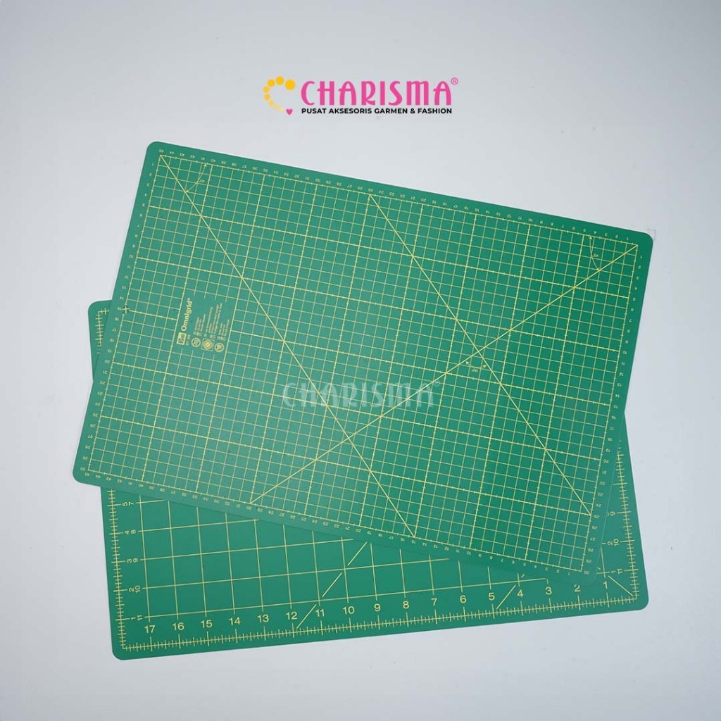 

Charisma Cutting Mat Alas Potong - Pad Board Double Sided DIY Tool Cutting Size 30 x 45cm