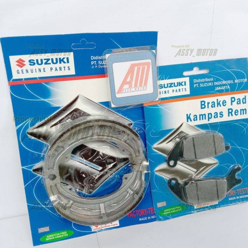 Kampas Rem Depan Belakang Suzuki SPIN 125 SKYDRIVE
