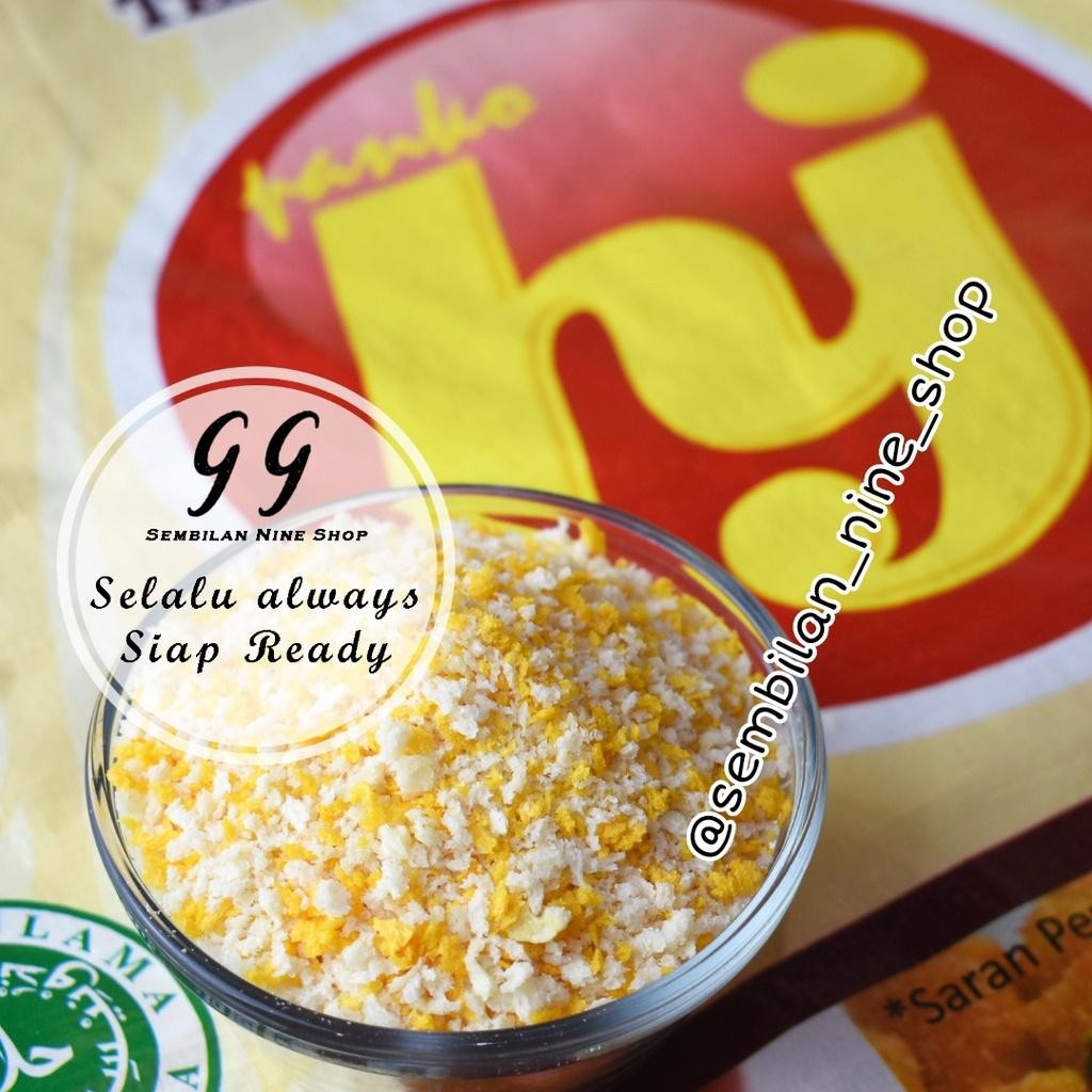 

HJ Tepung Panir MIX 1 KG Kuning Orange Putih Panko Bread Crumbs Roti Crumb