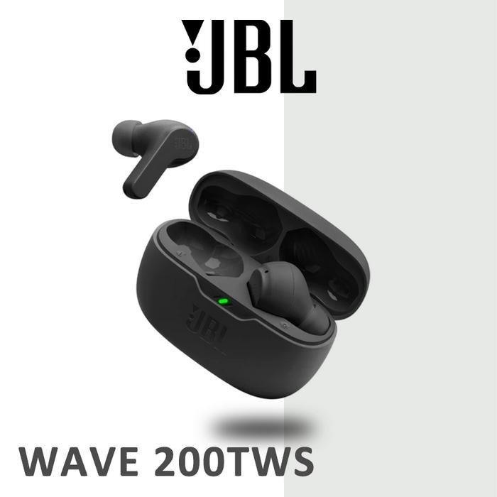 [100%ORI] JBL Wave 200TWS True Wireless Bluetooth Earphones Waterproof Headset Noise Cancelling Earb