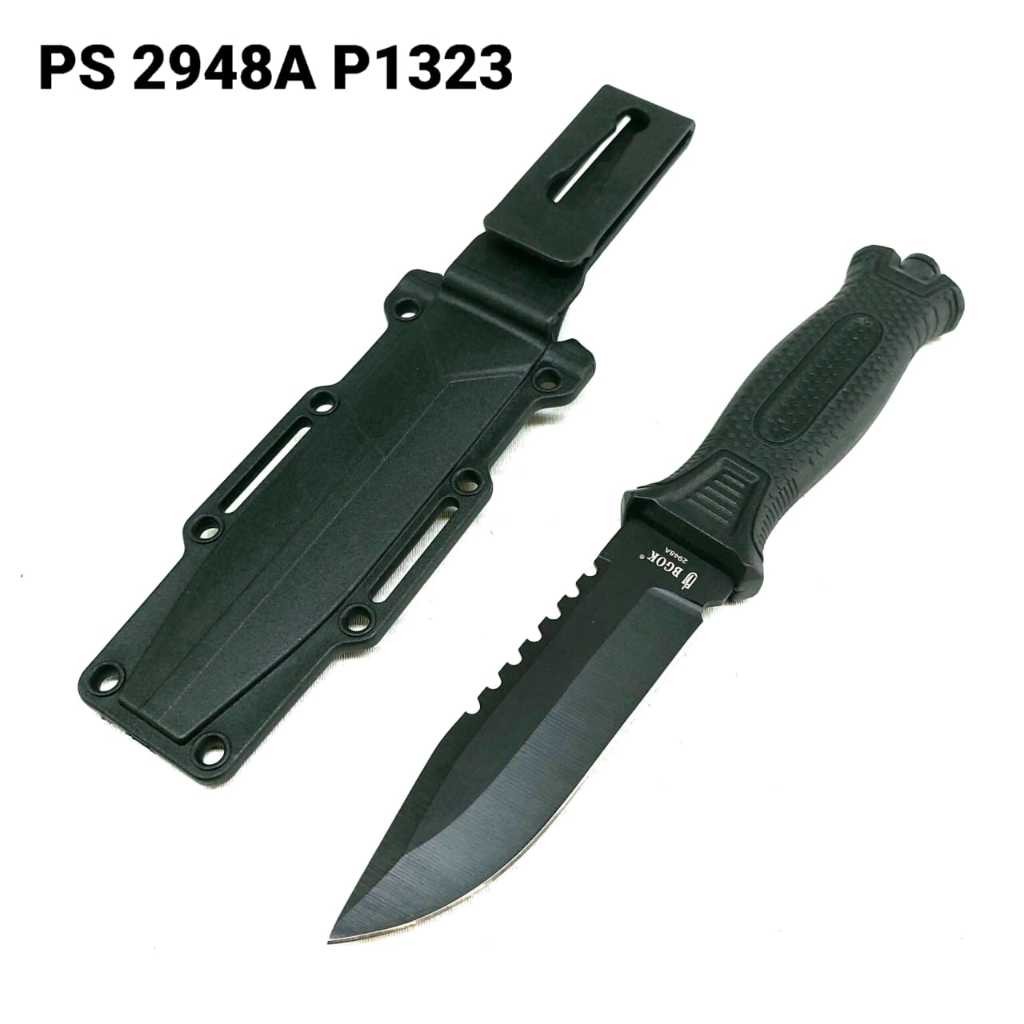 BISA COD Pisau Survival BGOK P1323 Camping Outdoor