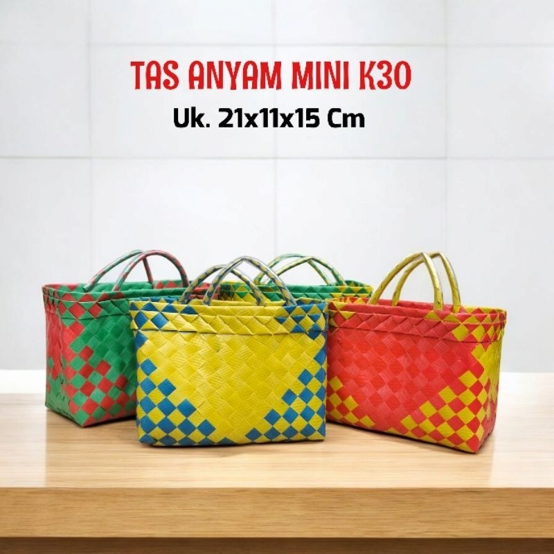 

Tas Anyam Mini K30 Tas Hampers Tas Souvenir