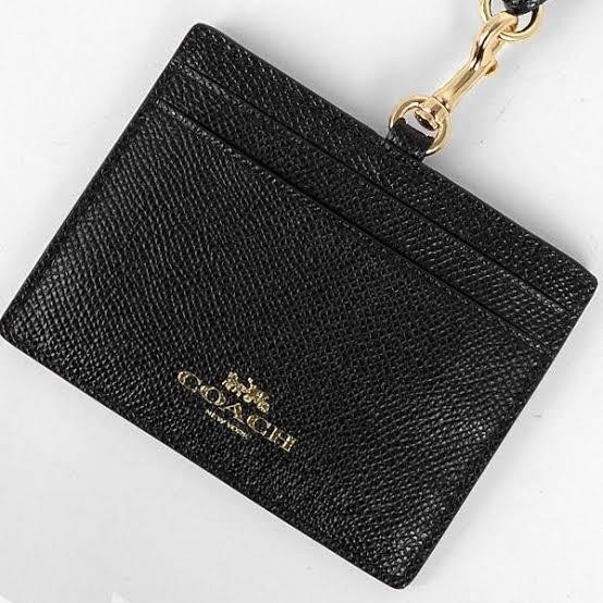

Promo dompet id card coac* horizontal badge id lanyard black