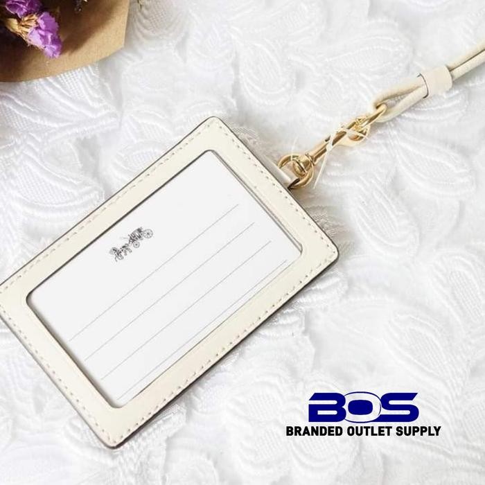 

Promo Ready LANYARD Coäch 91792 Midnight White with ROSE BOUQUET PRINT