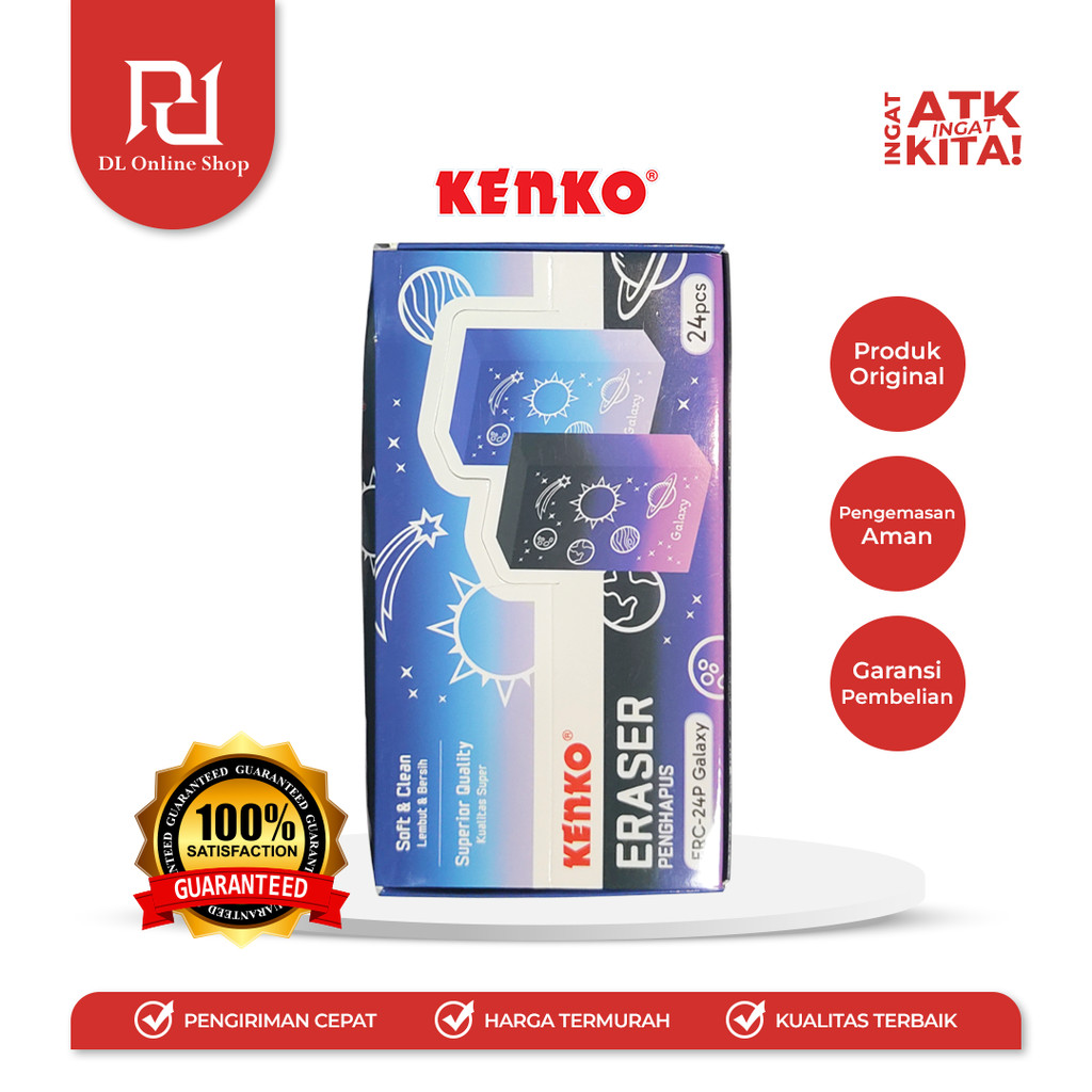 

KENKO PENGHAPUS/ ERASER ERC-24P GALAXY (1PC)