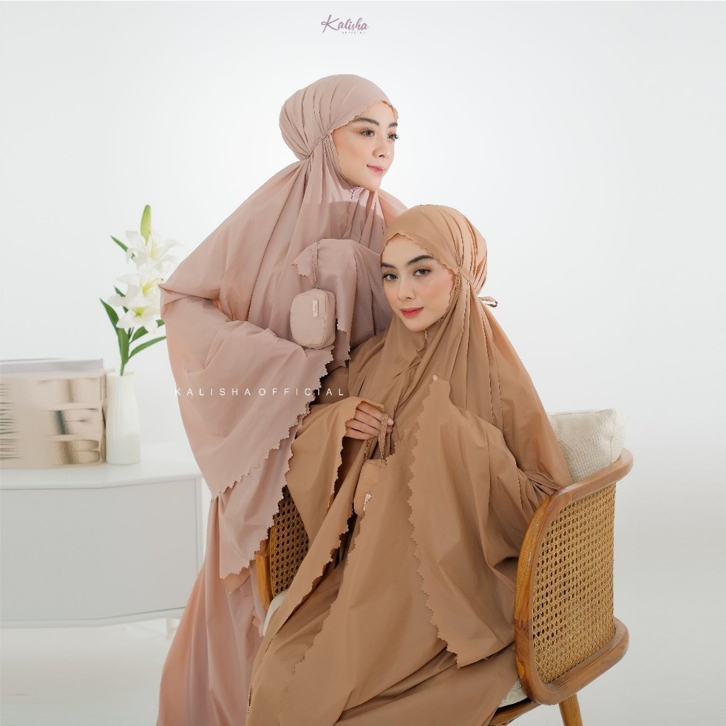 MUKENA TRAVELING Abya Mukena Traveling Mini Pouch Mukena Travel Mini Mukena Ibu Kost Mukena Mini Pou