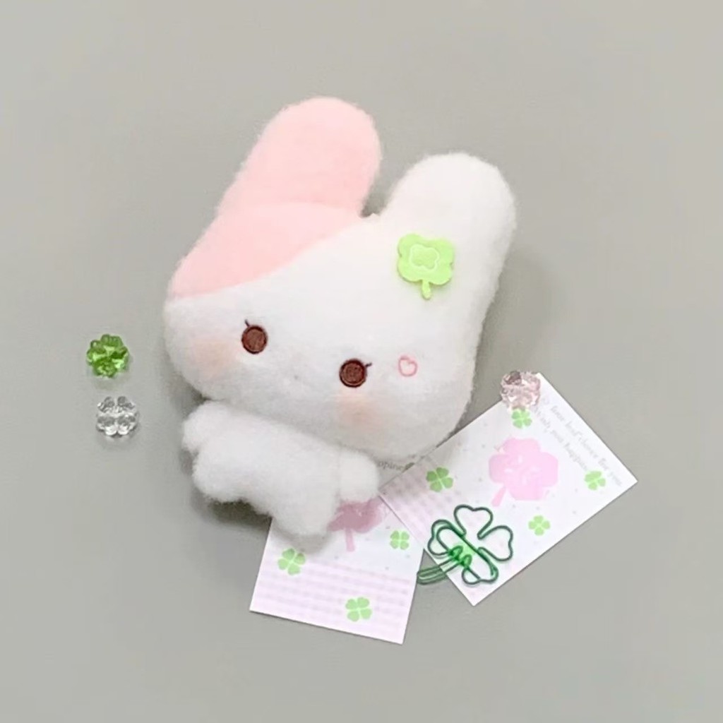 Stellarspace16 Gantungan Kunci Boneka Kelinci Semanggi Keychain Boneka Kucing Kue Ikan Cute Doll