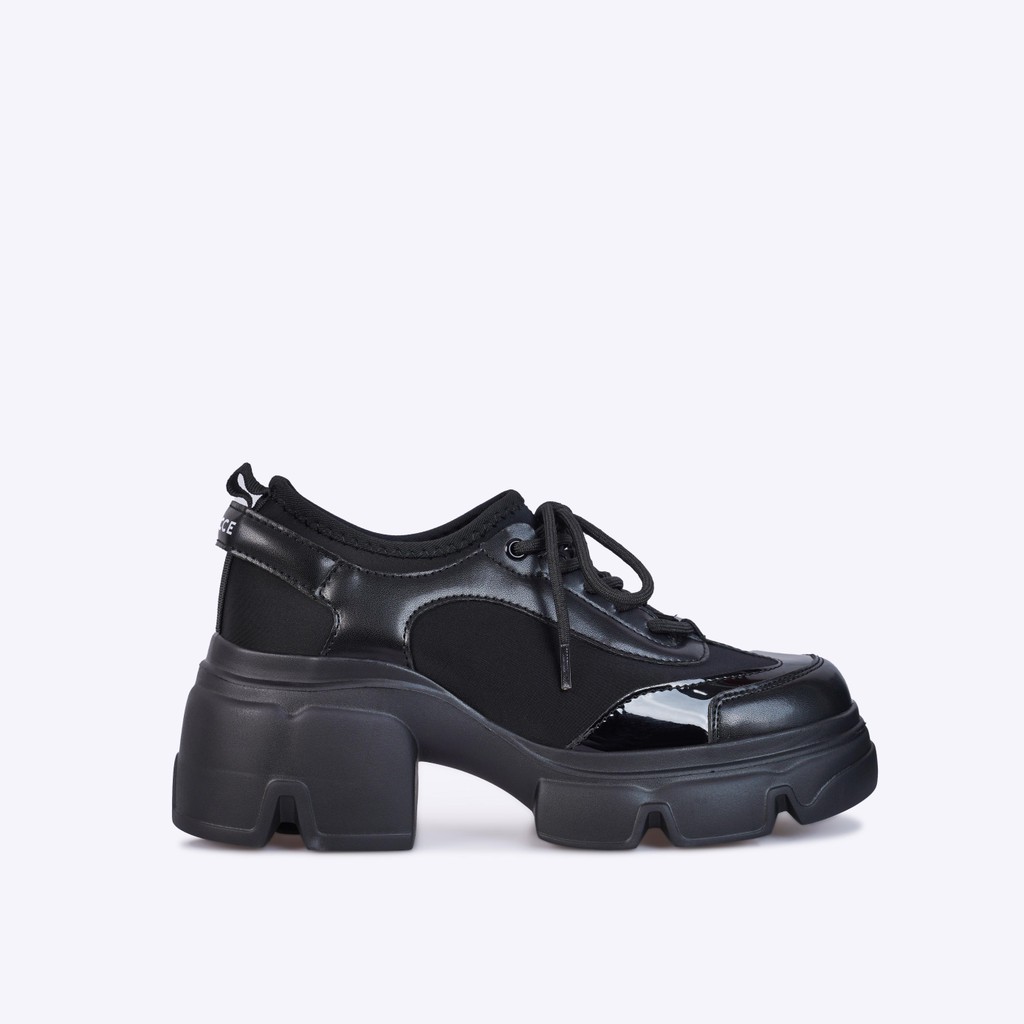 TRACCE ELARANY BLACK - SEPATU SNEAKERS WANITA