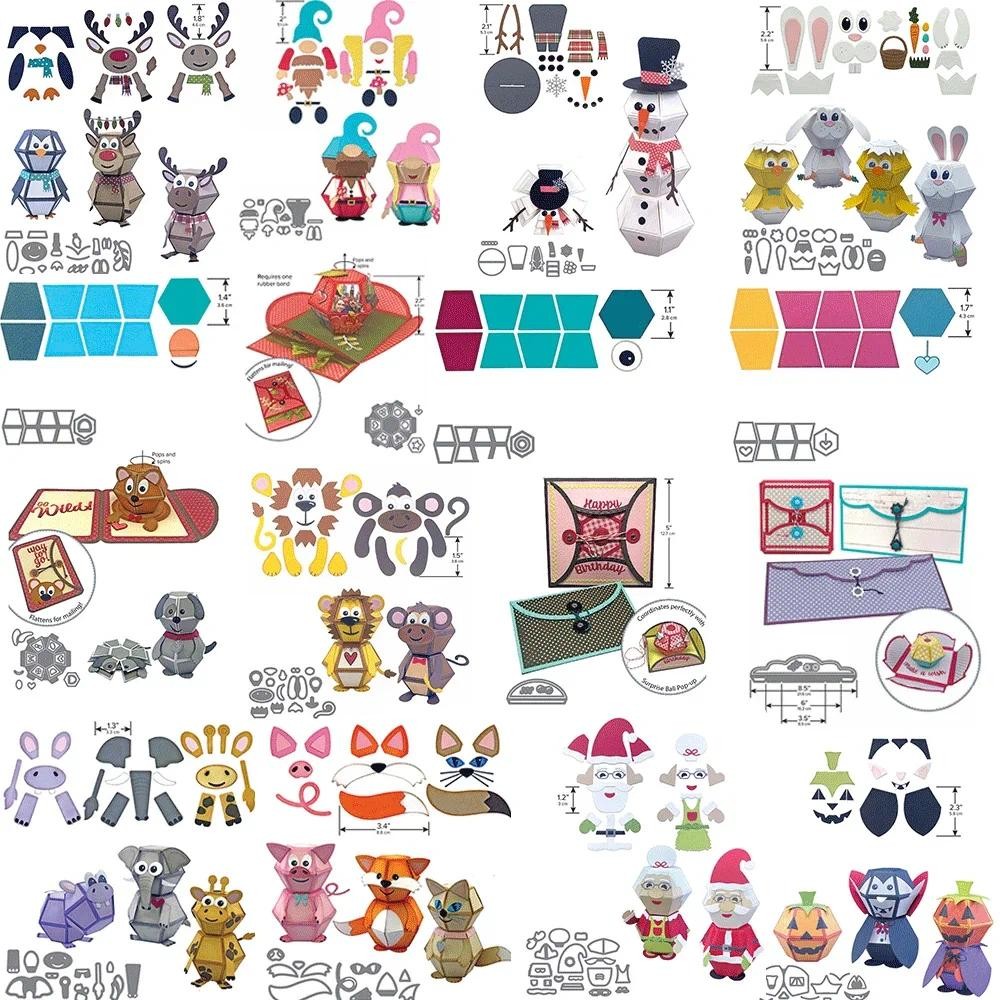 

Pop-up Balls and Add-Ons Metal Cutting Dies 2024 New Embossing Diecut For DIY Card Making Scrapbooking Crafting Supplies