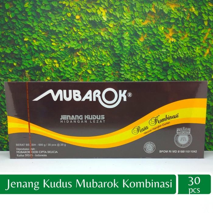 

Dodol Jenang Kudus Mubarok Kombinasi 30pcs - KOMBINASI