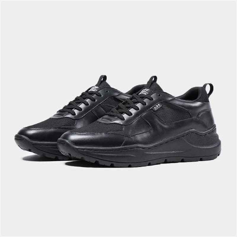 ARF JAGUAR FULL BLACK Sepatu Sneakers Casual Pria Chunky Sporty Running