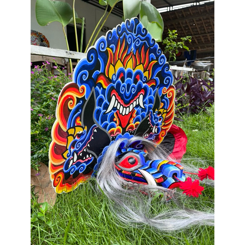 PROMO barongan anak kedirian barongan kayu barongan devil barongan caplokan legkap kemul bonus klint