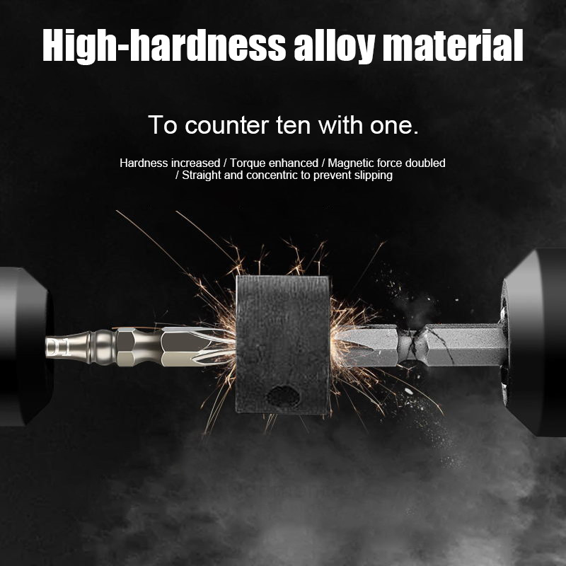 Mata Bor Listrik Mata Obeng Listrik Kepala Baja Paduan Anti Selip Mata Bor Magnetik Kuat