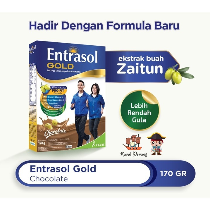 

Entrasol Gold Chocolate 170 gram