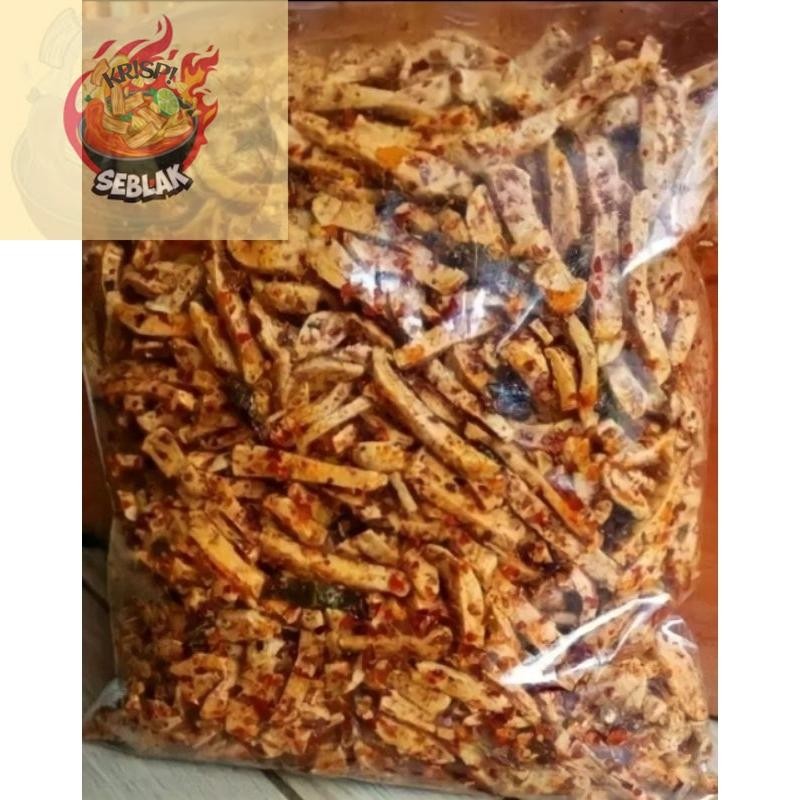 

Seblak krispi Basreng pedas Daun Jeruk isi 1kg