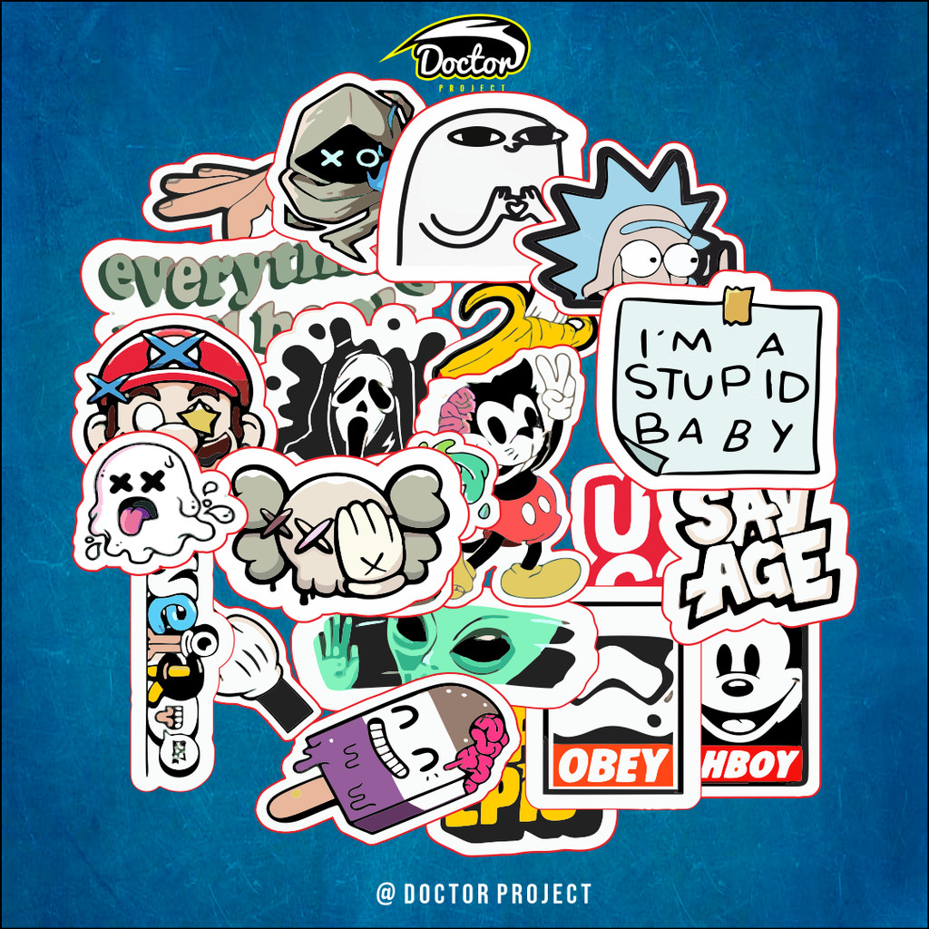 

Sticker aesthetic case hp helm tumblr || stiker brand hypebeast