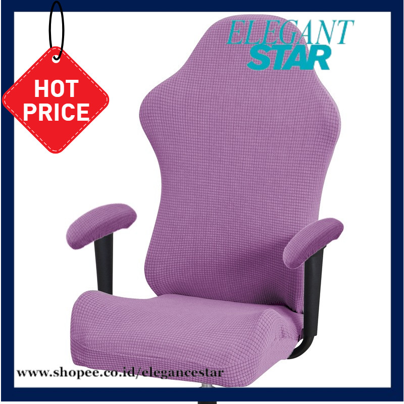 Thick Jacquard Office Computer Game Chair Slipcovers Stretchy Polyester Reclining Racing Gaming Chai