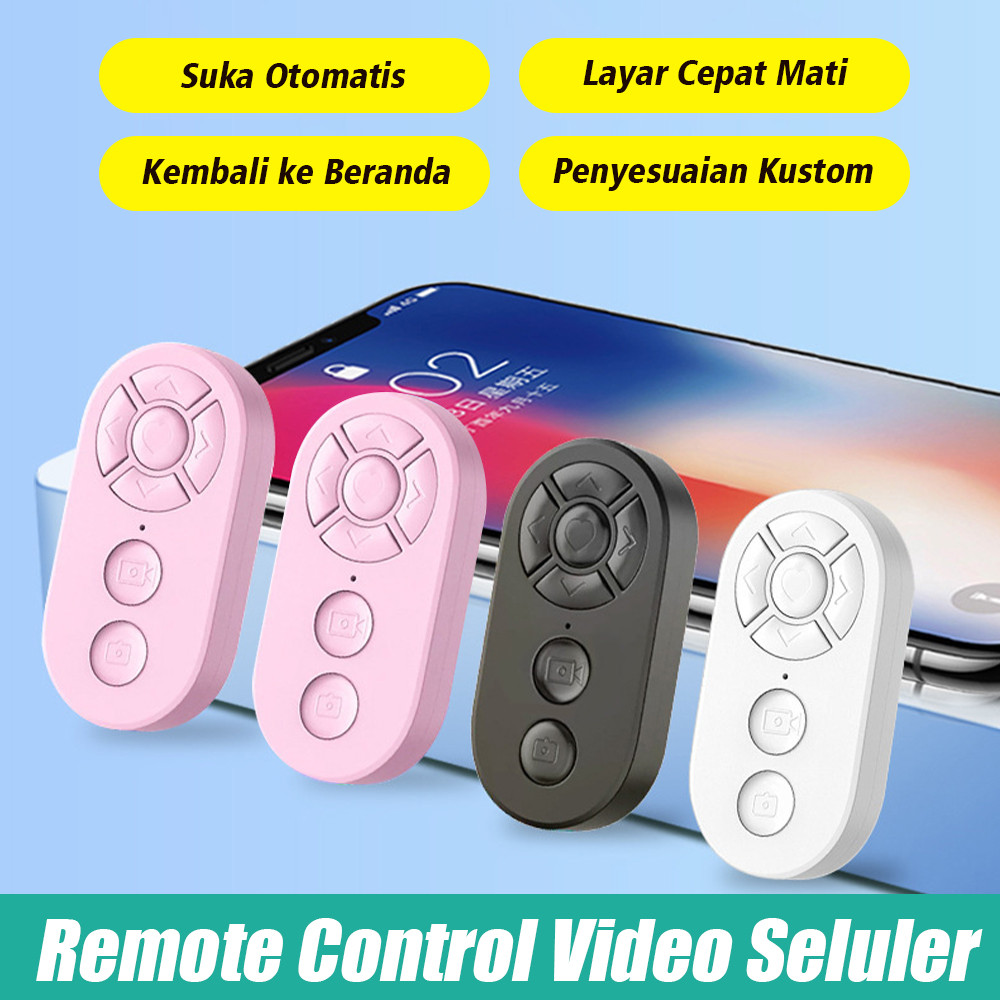 Remote Recharging Video Bluetooth Shutter Shutter