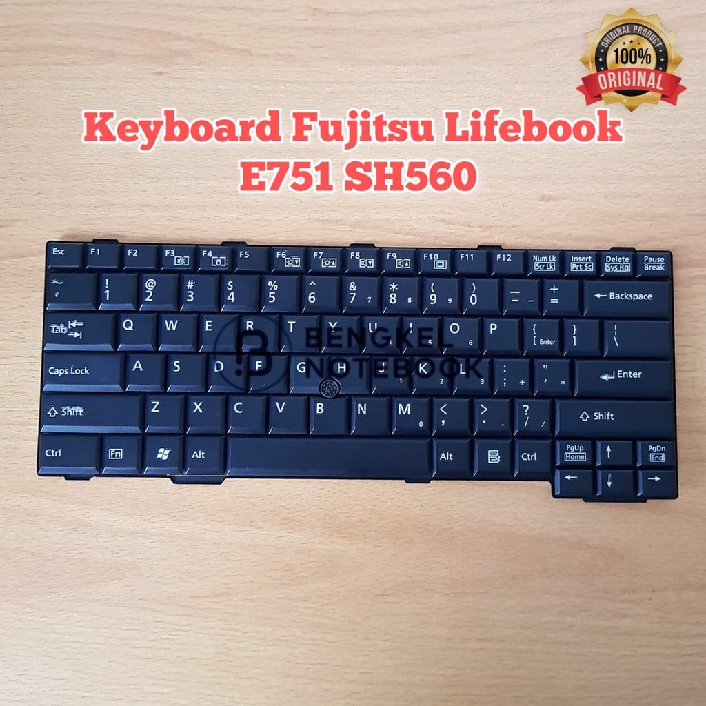 Keyboard Fujitsu Lifebook E751 S560 S561 S792 SH560 SH561 SH751 SH760 SH761