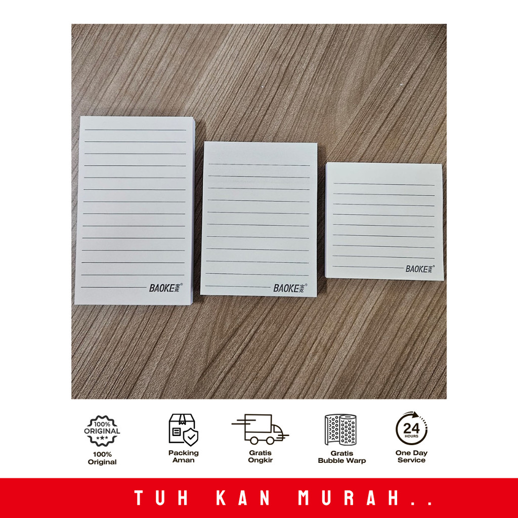 

BAOKE MEMO TEMPEL NOTES KECIL CATATAN MINI TZ6006