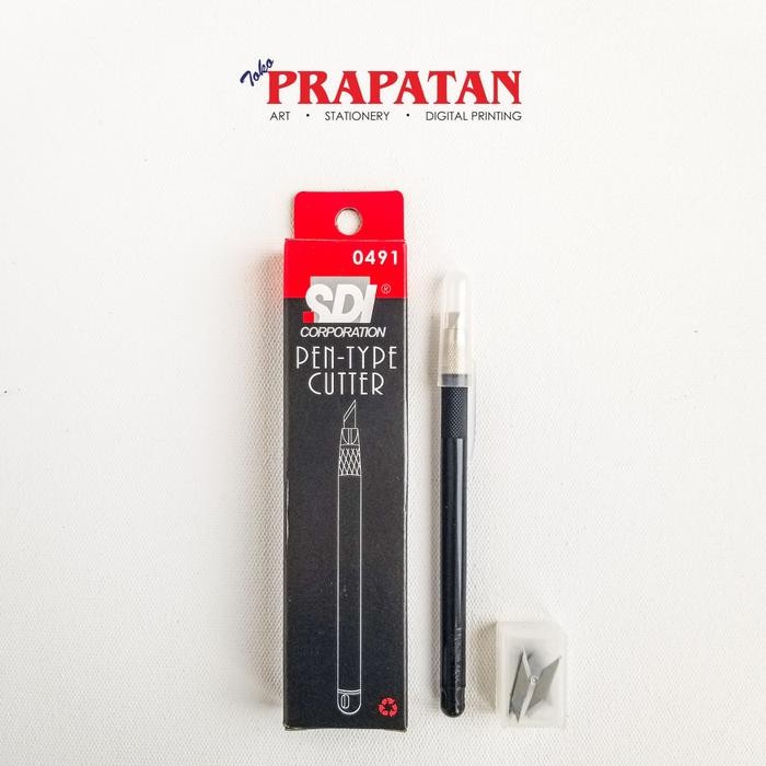 

SDI Pen Cutter Plus Refill Blade 0491 | Alat Potong