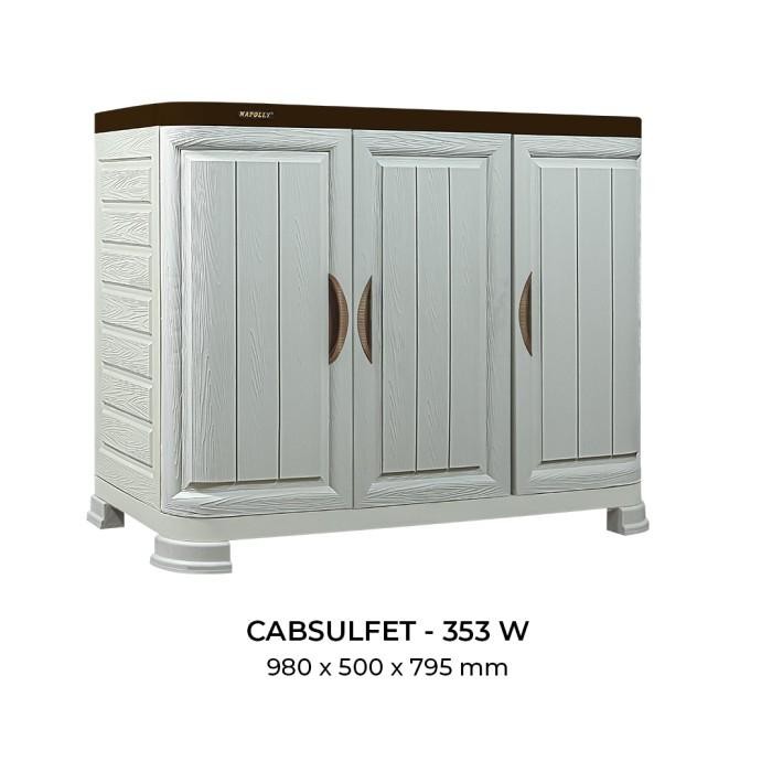 Napolly Lemari Buffet 353 Wood Plastik Furniture