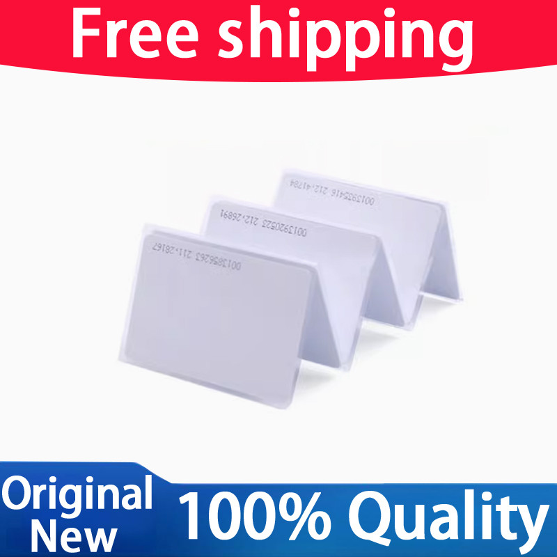 

10pcs Access Control Card RFID Card 125KHz EM4100 TK4100 Smart Proximity Card RFID Tag Key for Access control Key Free Shipping