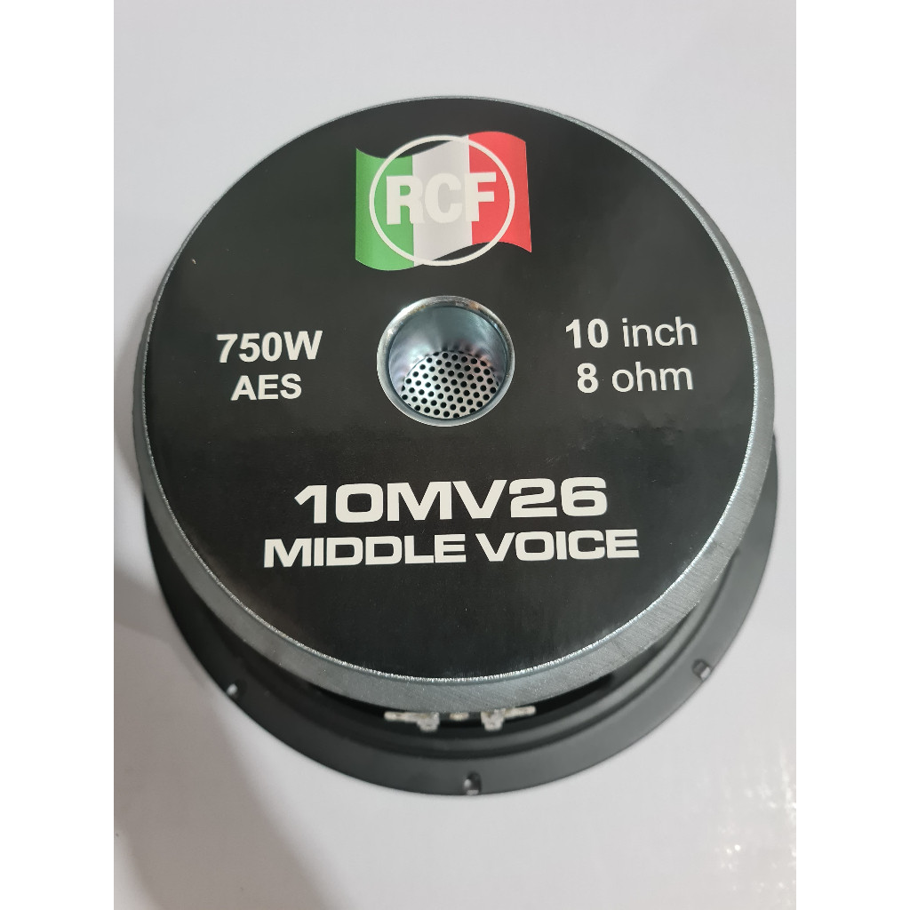 speaker 10 inch RCF 10MV26 coil 3 inch 750 watt