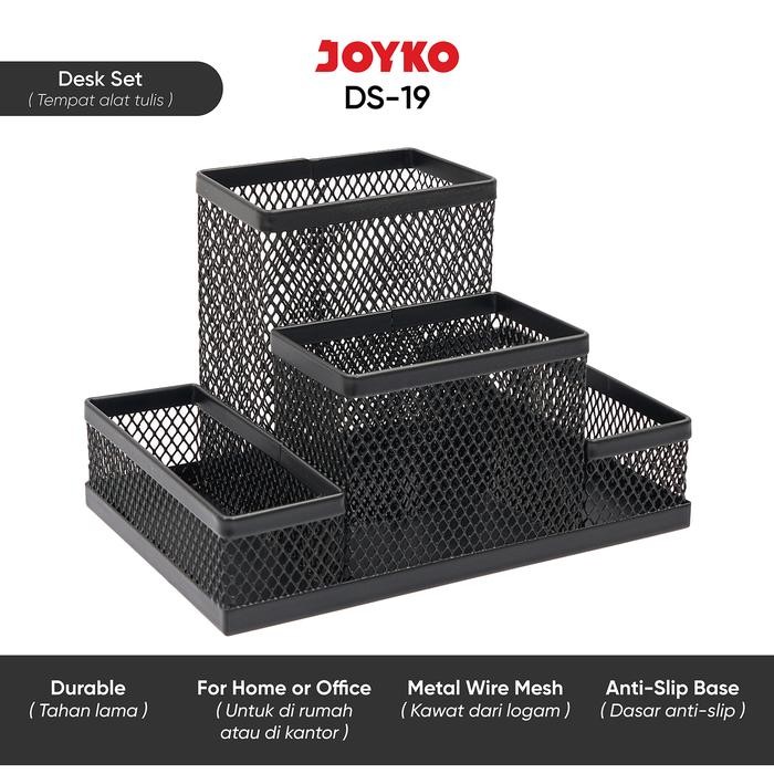 

Sale Desk Set Pen Holder Tempat Alat Tulis Jaring Jala Joyko DS-19 - DS-19 Tbk