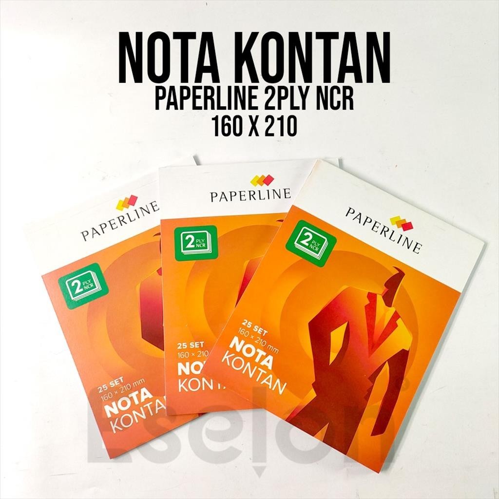 

❤️️Nota Kontan Besar 2 Ply PPL / Buku Nota ( NK-B2 ) Paperline❤️️