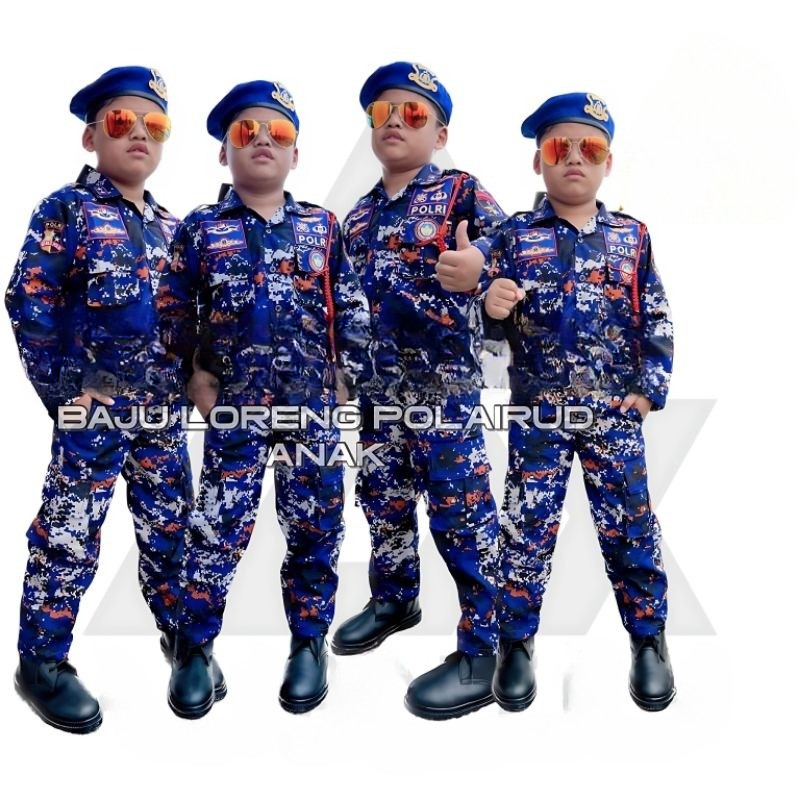 Loreng Polairud Anak