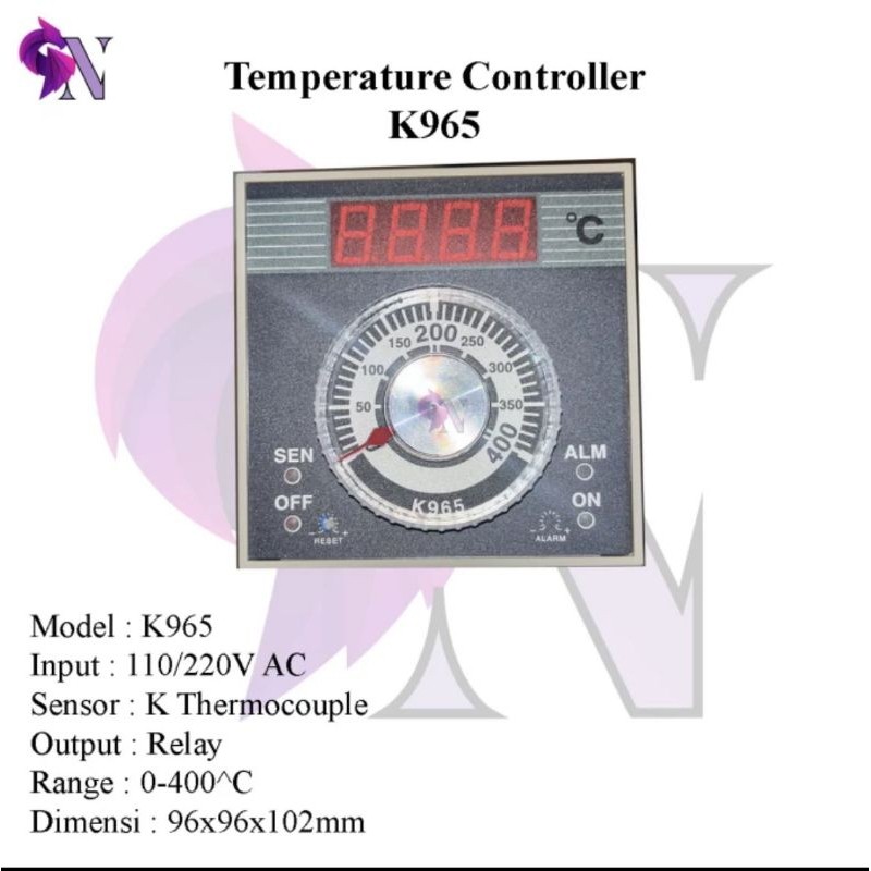 K965 Module Modul Digital Oven Deck Temperature Temperatur Suhu Controller Control Kontroller Kontro