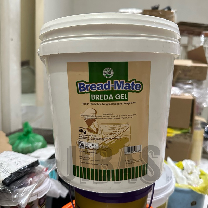 

BREAD GEL Crumb Softener Pelembut Roti 4kg