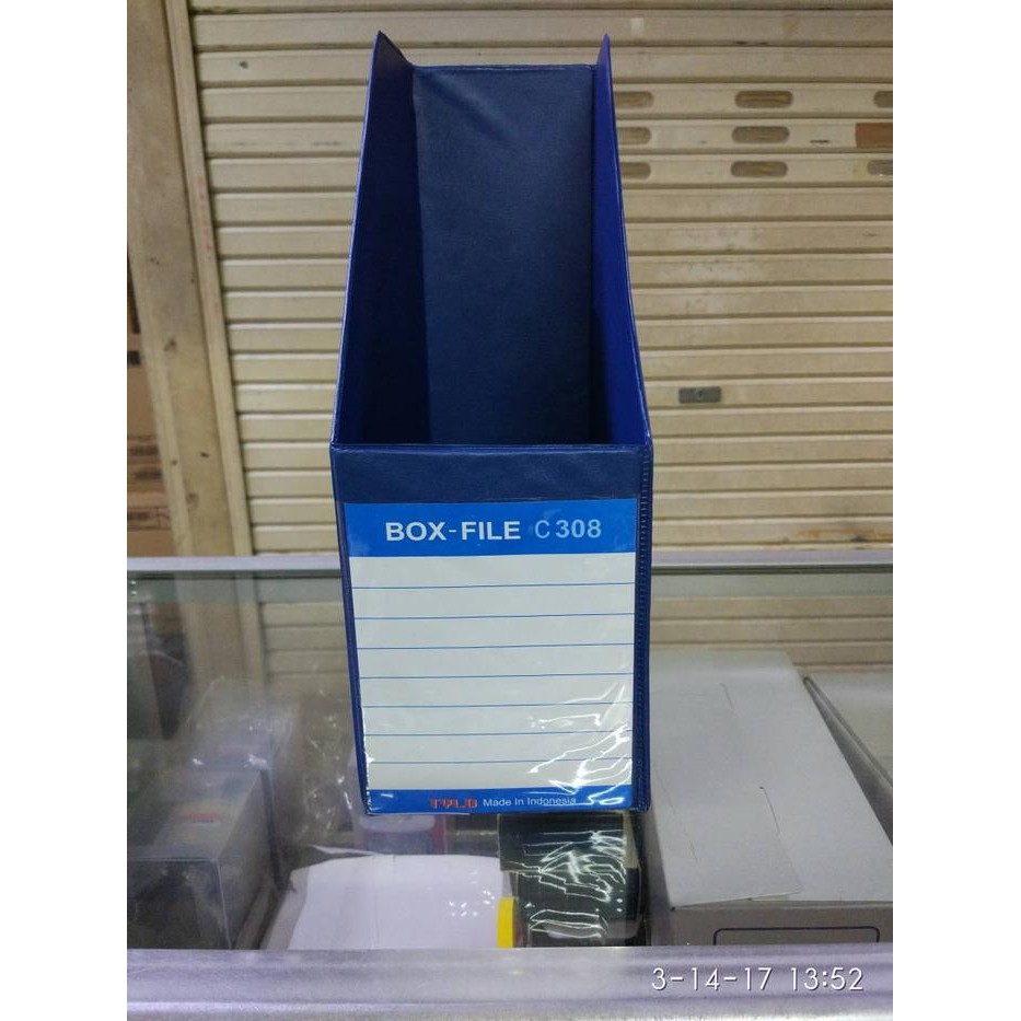 

Box File Tylo C308 C 308 - Biru Blue - Hitam