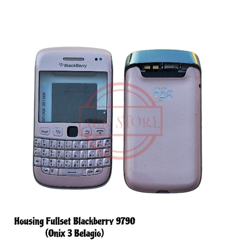 BACKDOOR - BACK CASING - HOUSING FULLSET BLACKBERRY 9790 BB ONIX 3 / BELAGIO