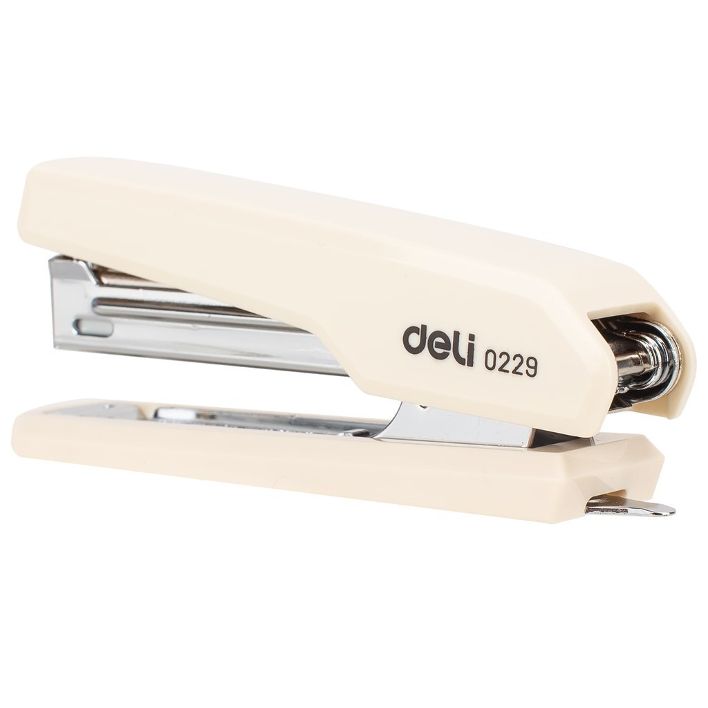 

ND* Deli Stapler E0229 15 Sheets, Pemakaian Hingga 20.000 Kali, Tahan Lama dan Praktis