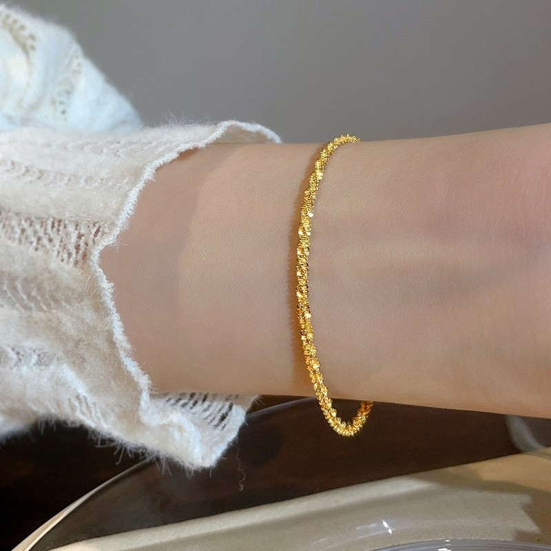 Gelang Langit Bintang Gelang Mewah Ringan Gelang Sederhana Tipis untuk Wanita