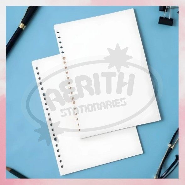 

AS PROMO Loose leaf A7 B7 Notebook Isi 30 lembar Refill Kertas Binder Kertas File S-NB000