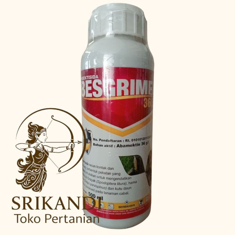 Besgrimex 36 Ec 500ml Abamectin 36Ec 36gl Andalan Petani