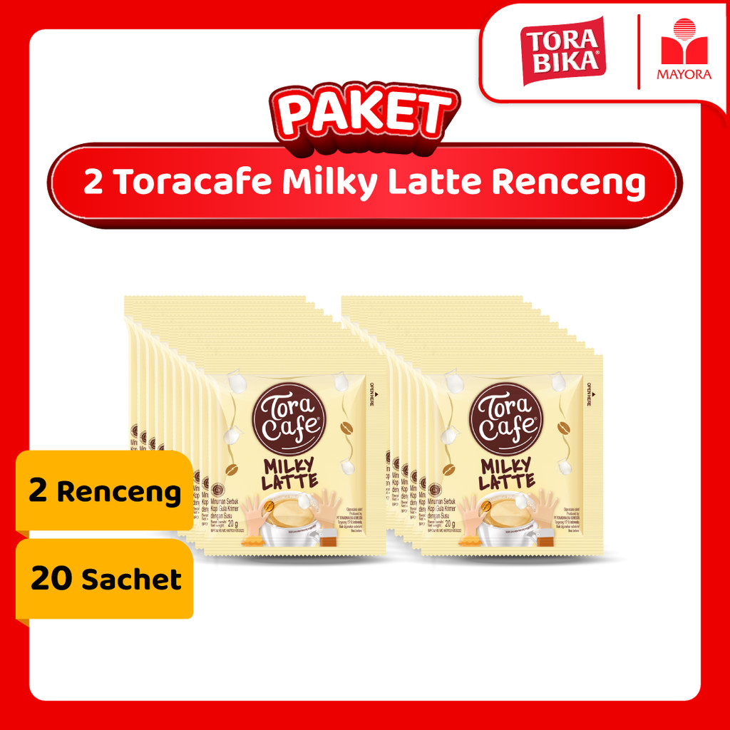 

Paket 2 Toracafe Milky Latte Renceng