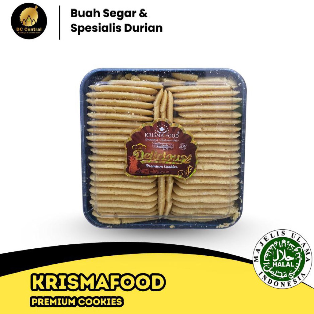 

KRISMA FOOD CHEESE ALMOND COOKIES | KRISMA FOOD | 200GR