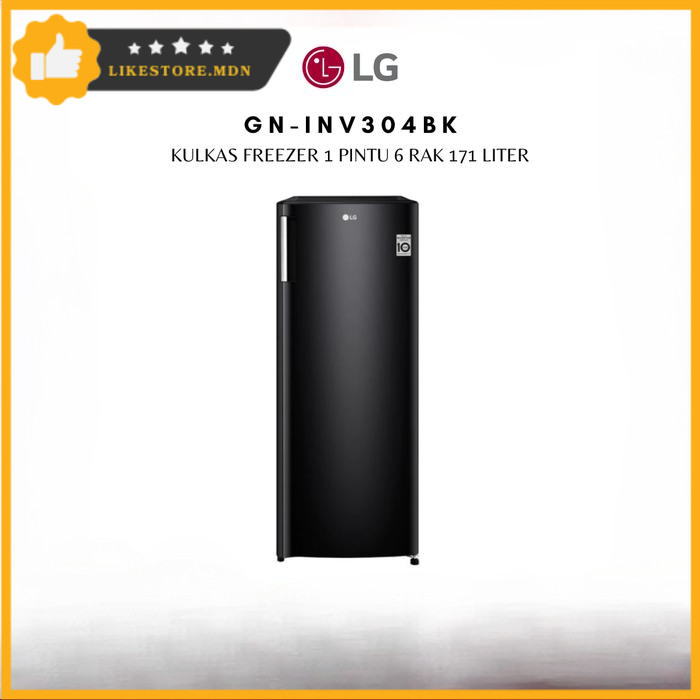 LG FREEZER 6 RAK GN-INV304BK