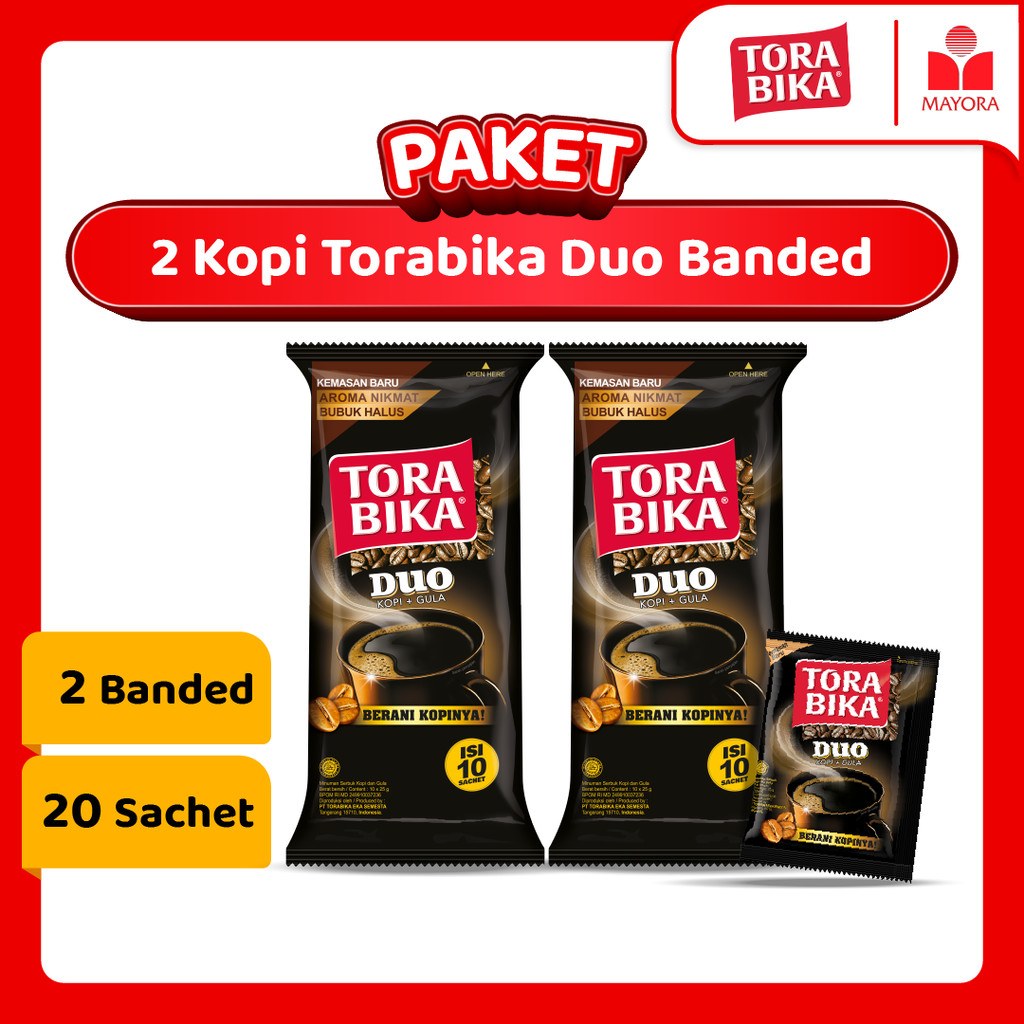 

Paket 2 Kopi Torabika Duo Banded
