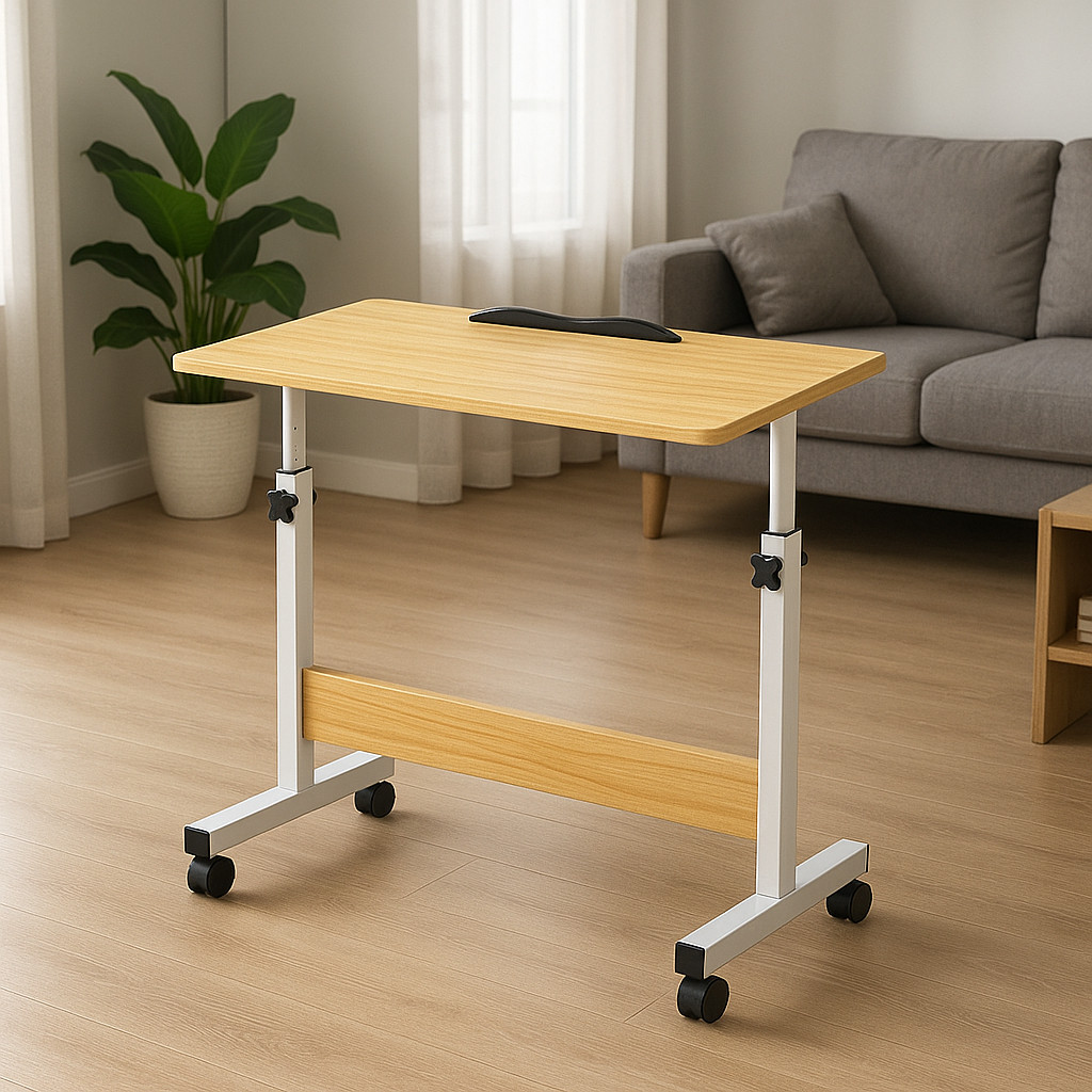 Meja Laptop Lipat Meja Belajar Lipat Meja Roda Lipat Meja Kerja Meja Minimalis laris unik