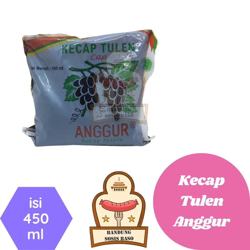 

Kecap Manis Cap Anggur Bantal 450ml - Kualitas Legendaris, Harga Ekonomis