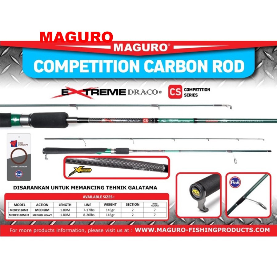 Joran MAGURO Extreme Draco 180/CS180MH2 | Full Fuji