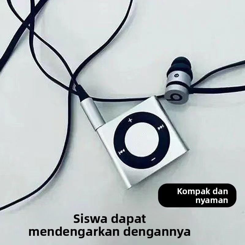 Pemutar Musik Kecil MP3 untuk Siswa Pemutar Mini Portabel untuk Siswa SMA Mendengarkan Bahasa Inggri
