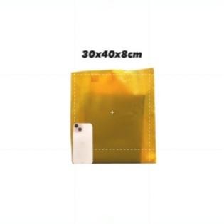 

1 Pack 1 Lusin isi 12 Tas Kantong Kantung Kain Goodie Bag Spunbond Sponbond Handle Tali Samping Oval Bag Box 20x21x26 22x23x28 23x24x30 CM Non Woven - TALI30X40X8-MERAH